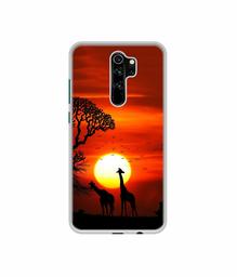 Amazon Brand - Solimo Designer Sunshade UV Printed Soft Back Case Mobile Cover for Mi Redmi Note 8 Pro