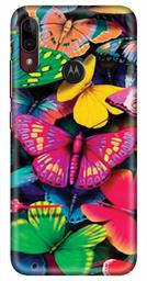 Amazon Brand - Solimo Designer Butterfly Design 3D Printed Hard Back Case Mobile Cover for Motorola Moto E6s / Motorola Moto E6 Plus