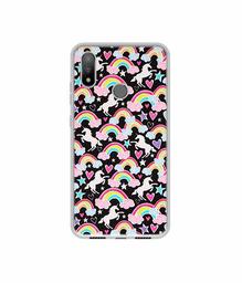 Amazon Brand - Solimo Designer Unicorn Texture UV Printed Soft Back Case Mobile Cover for Panasonic Eluga X1