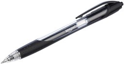 AmazonBasics Retractable Gel Ink Pens - Ultra-Fine Point Pen, Black, 12-Pack