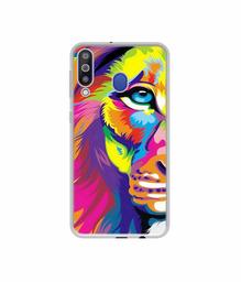 Amazon Brand - Solimo Designer Funny Cat Pattern Print UV Printed Soft Back Case Mobile Cover for Samsung Galaxy M30