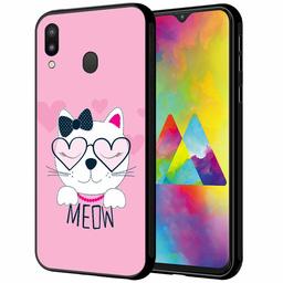 Amazon Brand - Solimo Designer Kitty Printed Hard Back Case Mobile Cover for Samsung Galaxy M20