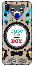 Amazon Brand - Solimo Designer Cute Little Boy Pattern 3D Printed Hard Back Case Mobile Cover for Vivo Y93