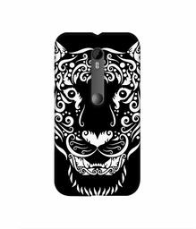 Amazon Brand - Solimo Designer White Tiger 3D Printed Hard Back Case Mobile Cover for Motorola Moto G 3rd Generation