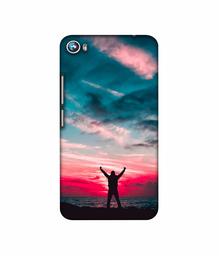 Amazon Brand - Solimo Designer Nature Painting 3D Printed Hard Back Case Mobile Cover for Micromax Canvas Fire 4 A107