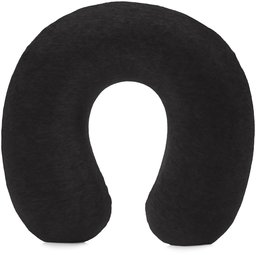 AmazonBasics Coussin tour de cou en mousse à mémoire de forme, Noir