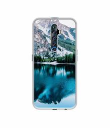 Amazon Brand - Solimo Designer Lake Mountain UV Printed Soft Back Case Mobile Cover for Oppo Reno 2Z