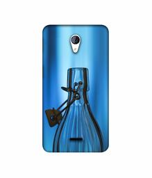 Amazon Brand - Solimo Designer Blue Bottle 3D Printed Hard Back Case Mobile Cover for Micromax Canvas Unite 2 A106