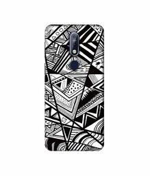 Amazon Brand - Solimo Designer Random Pattern 3D Printed Hard Back Case Mobile Cover for Nokia 7.1