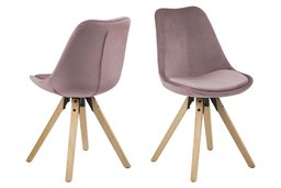 An Amazon Brand - Movian Arendsee - Set of 2 Dining Chairs, 55 x 55 x 85 cm (L x W x H)