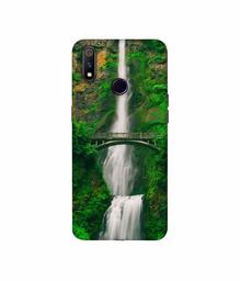 Amazon Brand - Solimo Designer Waterfall 3D Printed Hard Back Case Mobile Cover for Realme 3 Pro