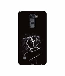 Amazon Brand - Solimo Designer Kissing Couple 3D Printed Hard Back Case Mobile Cover for LG Stylus 2