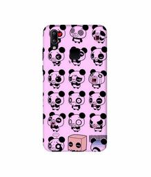 Amazon Brand - Solimo Designer Panda Experation 3D Printed Hard Back Case Mobile Cover for Vivo Y95