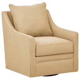 Amazon Brand – Stone & Beam Larkin Living Room Accent Swivel Chair, 30