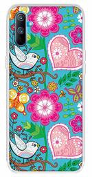 Amazon Brand - Solimo Designer Multicolor Artistic Bird Love Pattern Printed Soft Back Case Mobile Cover for Realme C3