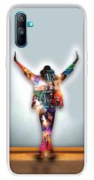 Amazon Brand - Solimo Designer Multicolor Michael Jackson Dance Printed Soft Back Case Mobile Cover for Realme C3