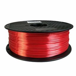 Eono door Amazon Zijde Rode PLA Filament 1.75 mm 3D Printer Filament 1KG 3 lb Spoel 3D Printing Materiaal Zijdeglans Glanzend Metallic Metalen PLA Filament