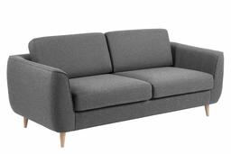 An Amazon Brand - Movian Ribe - 3 Seater Sofa - 92 x 200 x 85 cm (L x W x H) - Grey