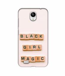 Amazon Brand - Solimo Designer Black Girl Magic 3D Printed Hard Back Case Mobile Cover for Vivo Y21L