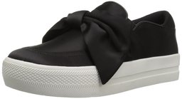 The Fix Jozie Tenis con Lazo de Seda, para Mujer, Negro, 7 B(M) US