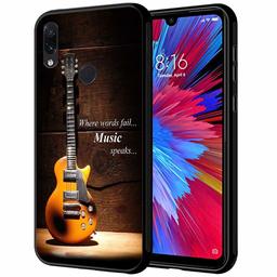 Amazon Brand - Solimo Designer Guitar Printed Hard Back Case Mobile Cover for Redmi Note 7 & Redmi Note 7 Pro (D1156)