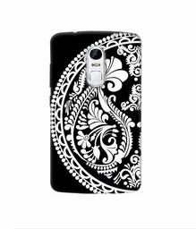 Amazon Brand - Solimo Designer Half Circle Rangoli 3D Printed Hard Back Case Mobile Cover for Lenovo Vibe X3