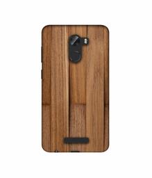 Amazon Brand - Solimo Designer Wooden Art 3D Printed Hard Back Case Mobile Cover for Gionee A1 Lite