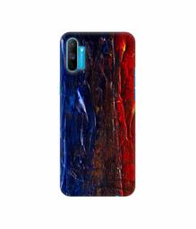 Amazon Brand - Solimo Designer Red Paint On Wall 3D Printed Hard Back Case Mobile Cover for Realme C3