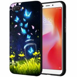 Amazon Brand - Solimo Designer Butterfly Printed Hard Back Case Mobile Cover for Xiaomi Redmi 6A (D1218)