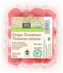 365 Everyday Value, Organic Grape Tomatoes (1 US Dry Pint), 10 Ounces