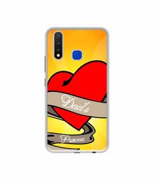 Amazon Brand - Solimo Designer Dad's Princess UV Printed Soft Back Case Mobile Cover for Vivo U20