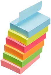 AmazonBasics Sticky Notes - 1 3/8