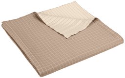 Pinzon Reversible Square Matelasse Coverlet Queen Multi PRSMQCIC