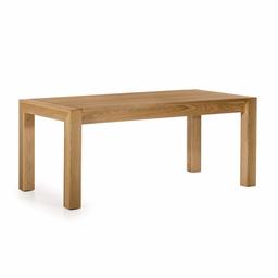 Amazon Brand - Alkove Hayes Solid Wood Extendable Dining Table, Seats 8-10, 180-280 x 90 x 76cm, Wild Oak