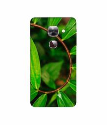 Amazon Brand - Solimo Designer Leaf Photography 3D Printed Hard Back Case Mobile Cover for LeEco Le Max 2