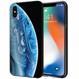 Amazon Brand - Solimo Designer Colourfull Earth Printed Hard Back Case Mobile Cover for Apple iPhone Xs Max (D1177)