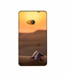 Amazon Brand - Solimo Designer Desert Photography 3D Printed Hard Back Case Mobile Cover for Microsoft Lumia 535