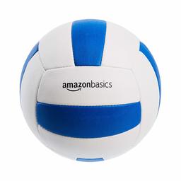 AmazonBasics - Palla da pallavolo, da competizione, misura 5, confezione da 2