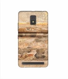 Amazon Brand - Solimo Designer Rushed Marble 3D Printed Hard Back Case Mobile Cover for Lenovo A6600