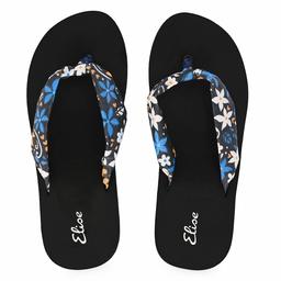 ELISE Women's Black Slippers-4 UK (37 EU) (5 US) (EFHS20-01)