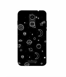 Amazon Brand - Solimo Designer Solar System 3D Printed Hard Back Case Mobile Cover for Coolpad Note 3 Lite