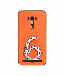 Amazon Brand - Solimo Designer Number Six 3D Printed Hard Back Case Mobile Cover for Asus Zenfone Selfie ZD551KL