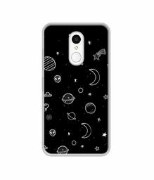 Amazon Brand - Solimo Designer Solar System UV Printed Soft Back Case Mobile Cover for Spice V801