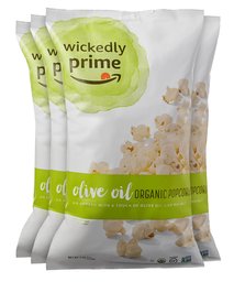 Wickedly Prime Organic Olive Oil Popcorn, 8 Ounce (Pack of 4)