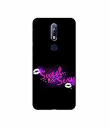 Amazon Brand - Solimo Designer Sweet and Sexy 3D Printed Hard Back Case Mobile Cover for Nokia 7.1