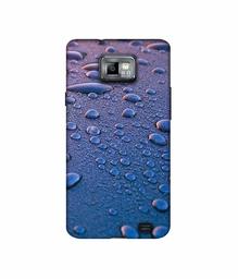 Amazon Brand - Solimo Designer Water Drops 3D Printed Hard Back Case Mobile Cover for Samsung Galaxy S2