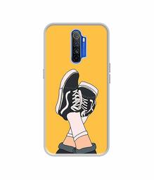 Amazon Brand - Solimo Designer Boy Shoes Pattern UV Printed Soft Back Case Mobile Cover for Oppo Reno Ace/Realme X2 Pro