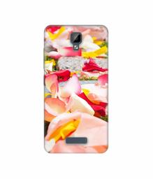 Amazon Brand - Solimo Designer Rose Petals 3D Printed Hard Back Case Mobile Cover for Gionee P7 Max