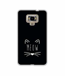 Amazon Brand - Solimo Designer Meow UV Printed Soft Back Case Mobile Cover for Samsung Z4