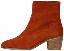 Amazon Brand - find. Casual Suede Ankle Boots, Orange Spice), US 8.5